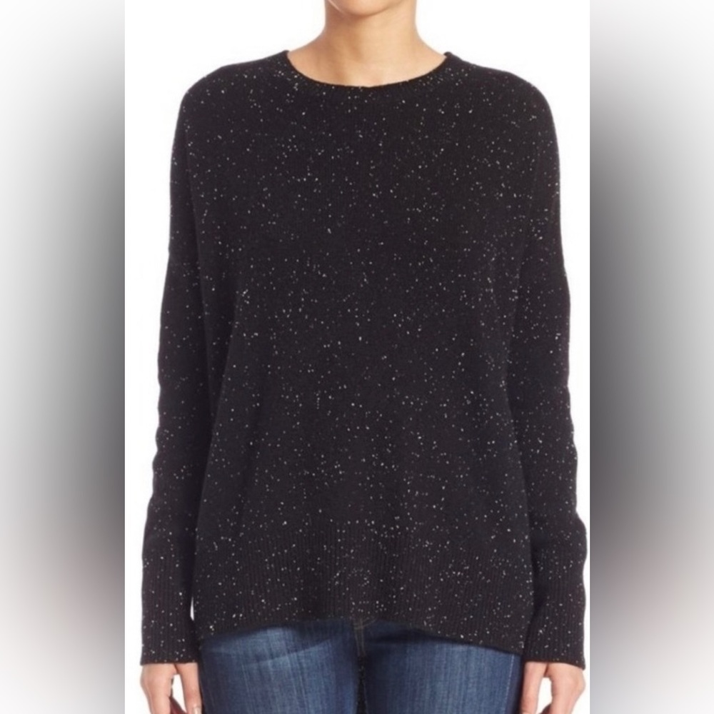 Theory 100% Cashmere Donegal Sweater Small like new